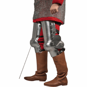 14th Century Upper Leg Armour - Polished