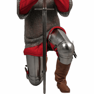 14th Century Upper Leg Armour - Polished