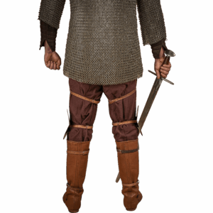 Steel Full Leg Armour - Polished