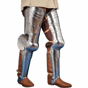 15th Century German Full Leg Armor - Polished