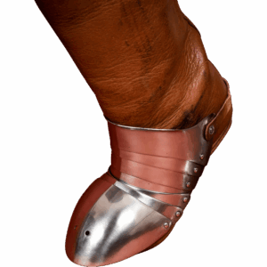 Segmented Steel Sabatons - Polished