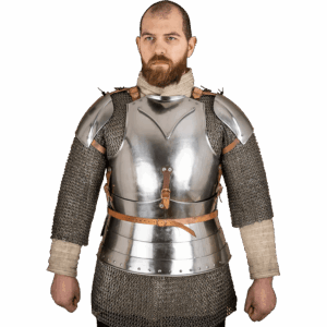 Early 15th Century Pauldrons - Polished