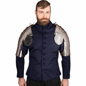 15th Century Pauldrons - Polished