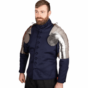 15th Century Pauldrons - Polished