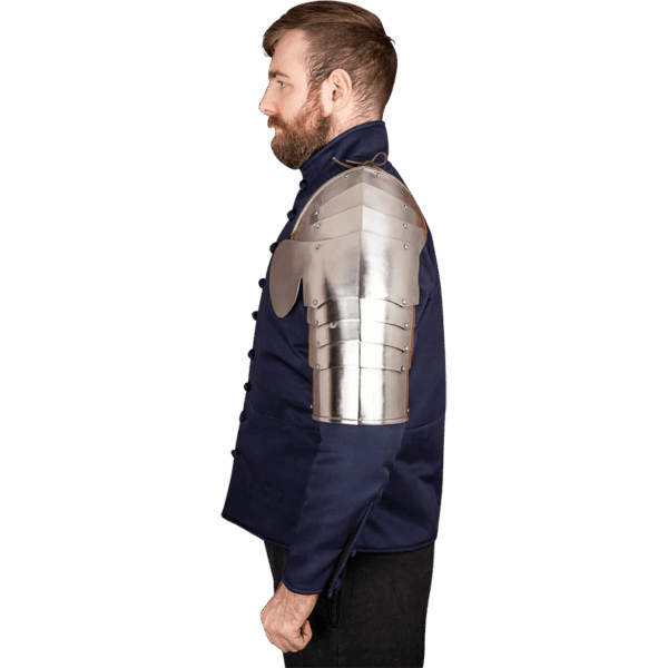 15th Century Pauldrons - Polished
