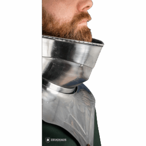 15th Century Articulated Gorget with Bevor - Polished