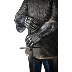 Gothic Steel Gauntlets - Polished