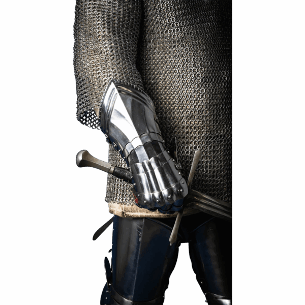 Gothic Steel Gauntlets - Polished