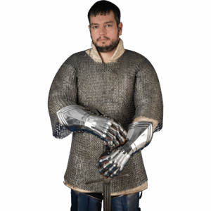 Gothic Steel Gauntlets - Polished