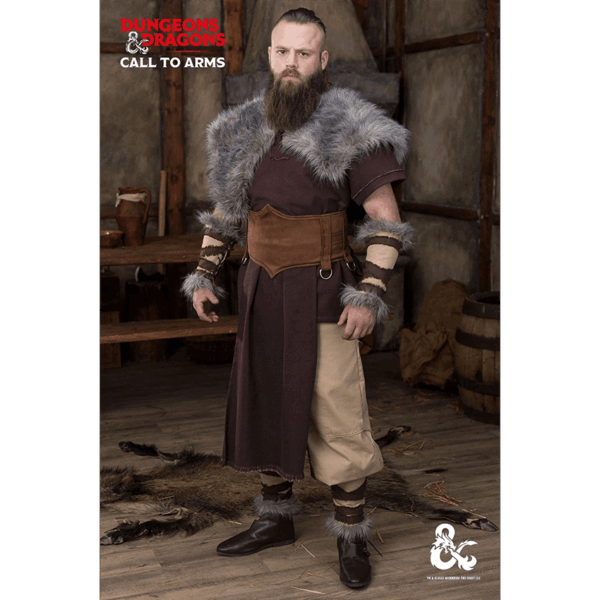 Dungeons & Dragons Barbarian Faux Fur Mantle