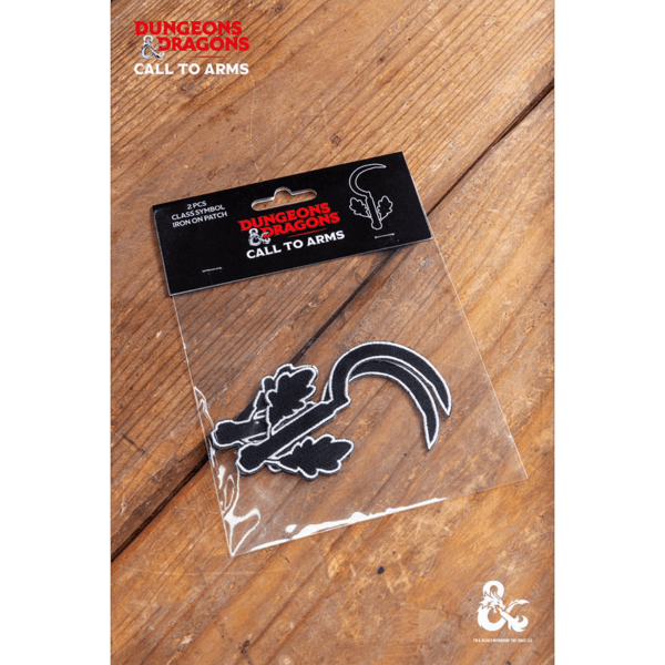 Dungeons & Dragons Class Symbol Druid Patch Set