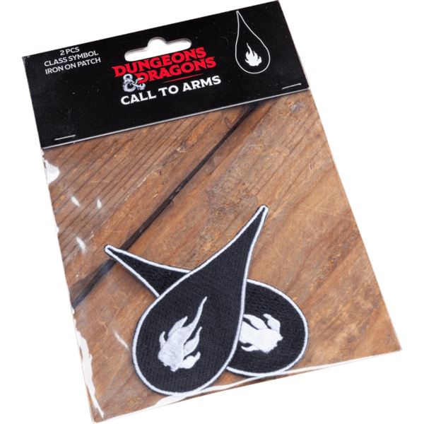 Dungeons & Dragons Class Symbol Sorcerer Patch Set