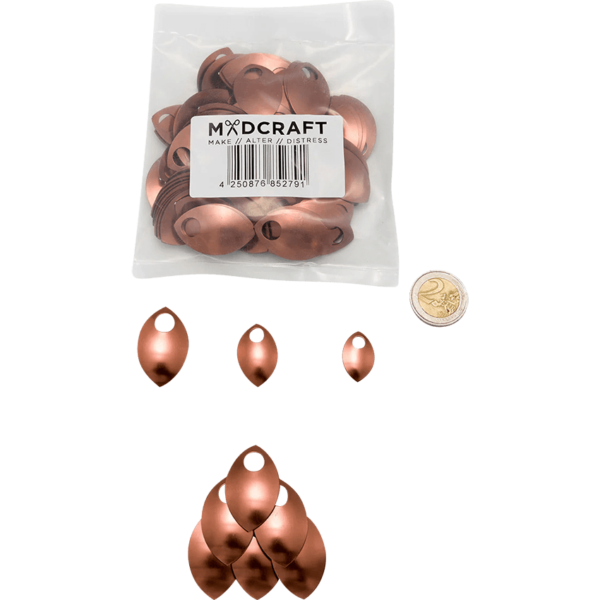 Polished Copper Aluminum Armour Scales