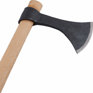 Hand Forged Viking Axe - Light Hardwood Handle