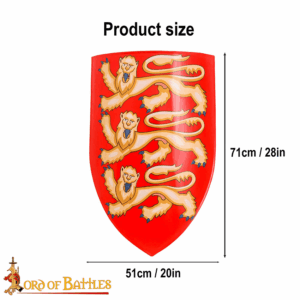 Richard the Lionheart Medieval Steel Shield