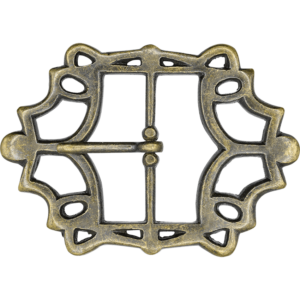 Noble's Ornate Brass Buckle