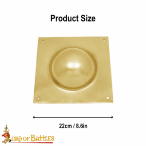 Roman Square Shield Boss