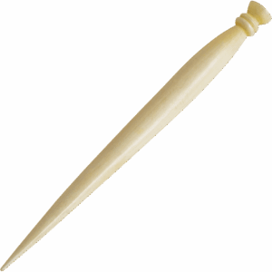 Hand Carved Bone Viking Hair Pin