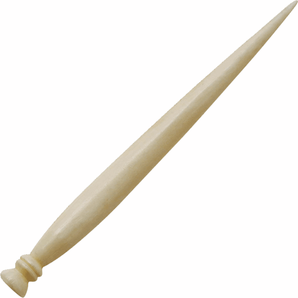Hand Carved Bone Viking Hair Pin