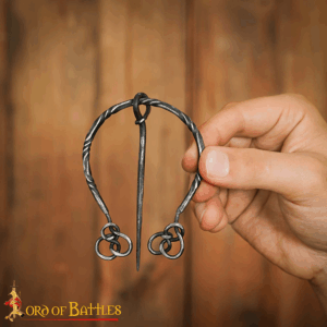 Elvish Ranger Knotted Iron Brooch