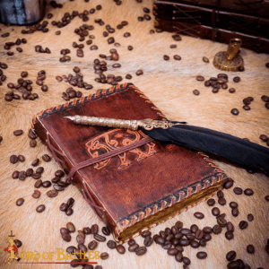 Boar of Mercia Stitched Leather Journal
