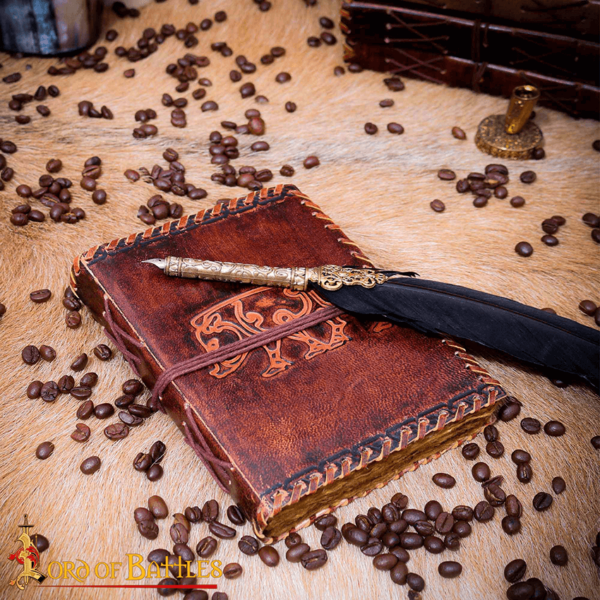 Boar of Mercia Stitched Leather Journal