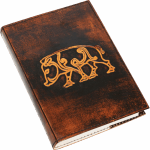 Boar of Mercia Traveler's Leather Journal