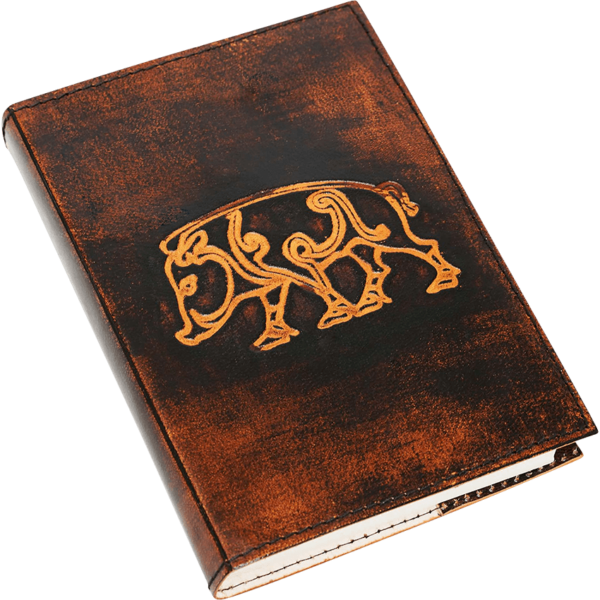 Boar of Mercia Traveler's Leather Journal