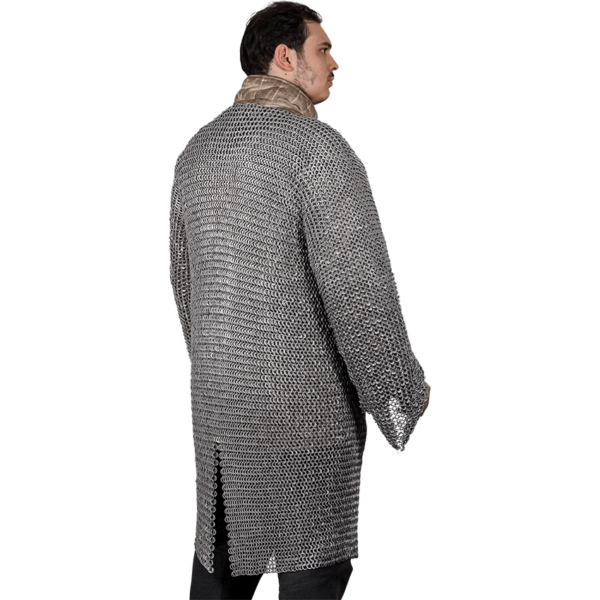 Alternate Riveted Aluminum Chainmail Hauberk