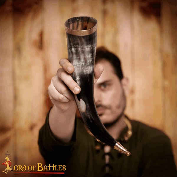Jarl Viking Drinking Horn