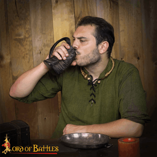 Medieval Horn Tankard