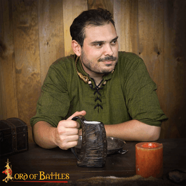 Medieval Horn Tankard