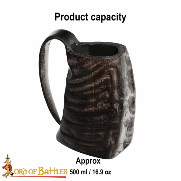 Medieval Horn Tankard