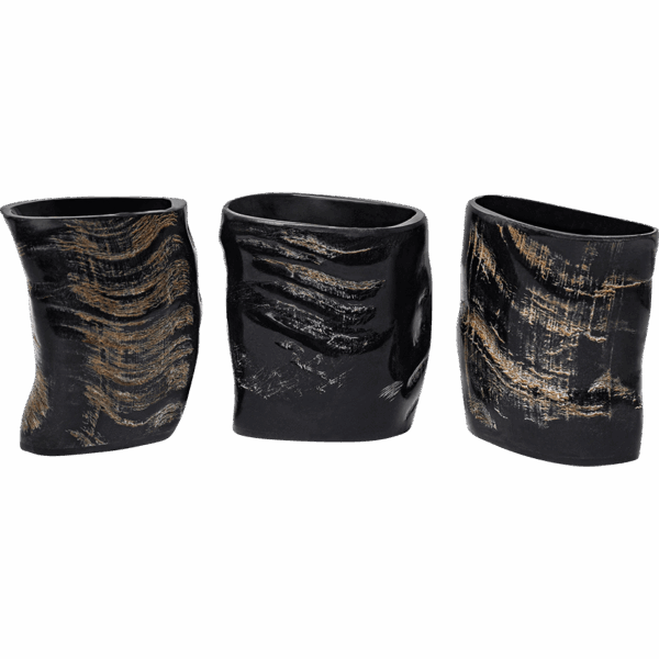 Skol Viking Horn Shot Glasses - Set of 3