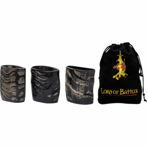 Skol Viking Horn Shot Glasses - Set of 3