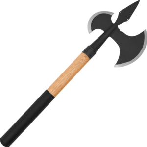 Medieval Fantasy Stormwrath Axe - Light Hardwood Handle