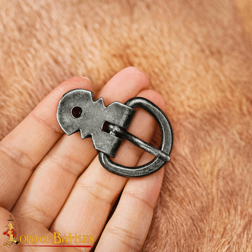 Dark Ages Steel Armour Buckles - Set of 5