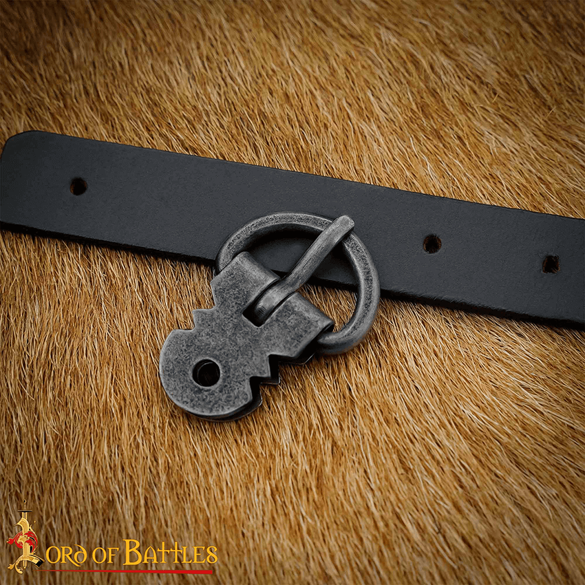 Dark Ages Steel Armour Buckles - Set of 5