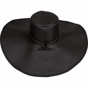 Alatriste Embossed Leather Hat