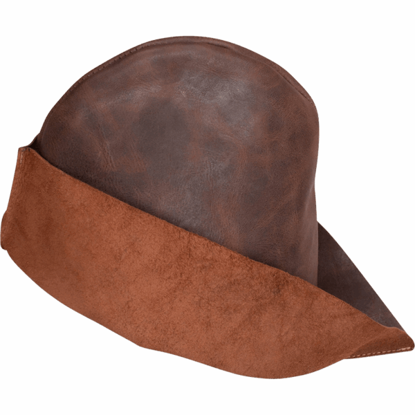 Rolf the Plower Medieval Leather Hat