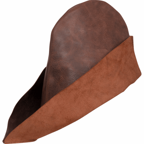 Rolf the Plower Medieval Leather Hat
