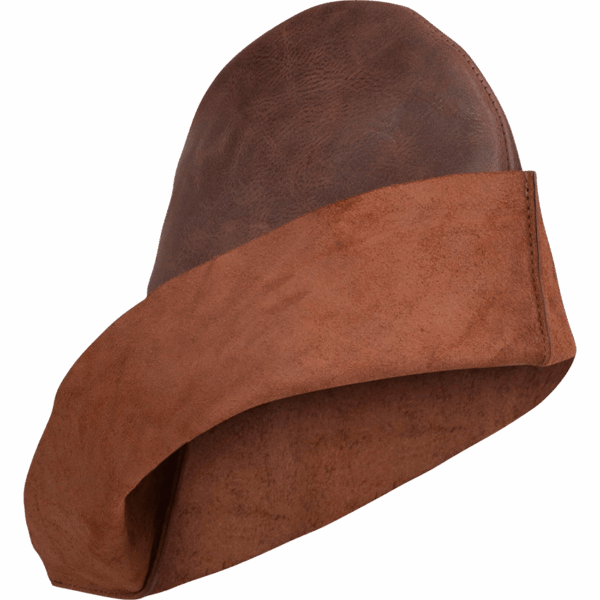 Rolf the Plower Medieval Leather Hat