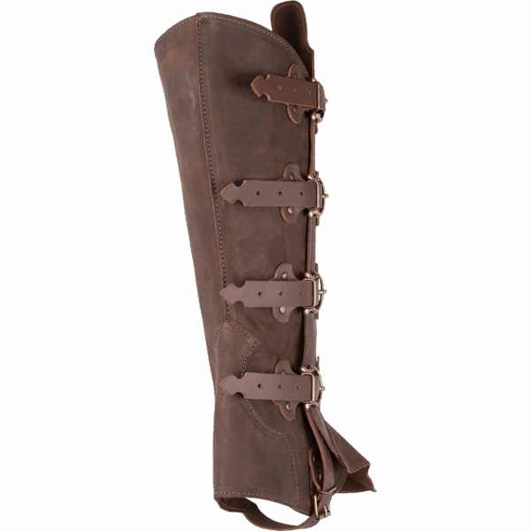Gerardo Medieval Leather Gaiters