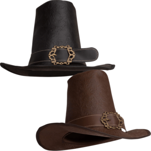The Dark Witcher Embossed Leather Hat