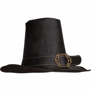 The Dark Witcher Embossed Leather Hat