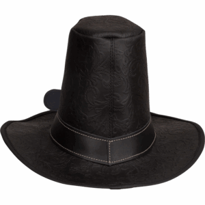 The Dark Witcher Embossed Leather Hat