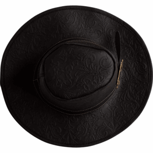 The Dark Witcher Embossed Leather Hat