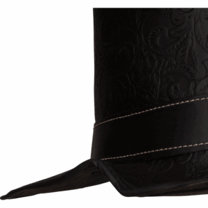 The Dark Witcher Embossed Leather Hat