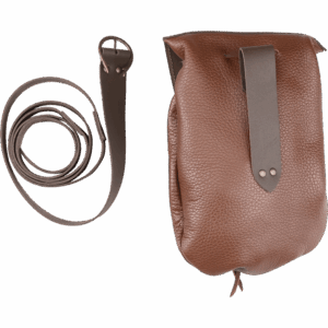Guerrero Leather Pouch with Shoulder Strap