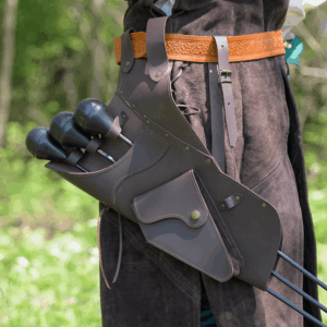 Ramiro Leather Belt Quiver